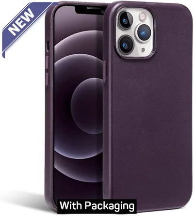 Leather Magsafe case for iPhone 16 Pro