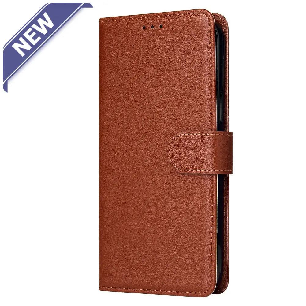 Leather wallet case for Samsung S10