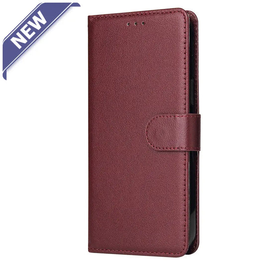 Leather wallet case for Samsung S22 Ultra