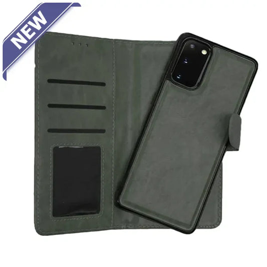 Magnetic two in one wallet case for Samsung S22 Ultra