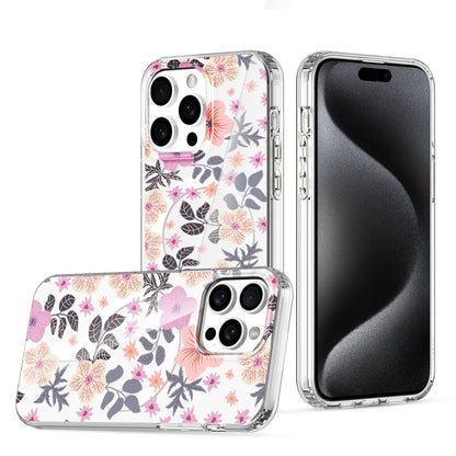 Coque Magsafe marbrée pour iPhone 13