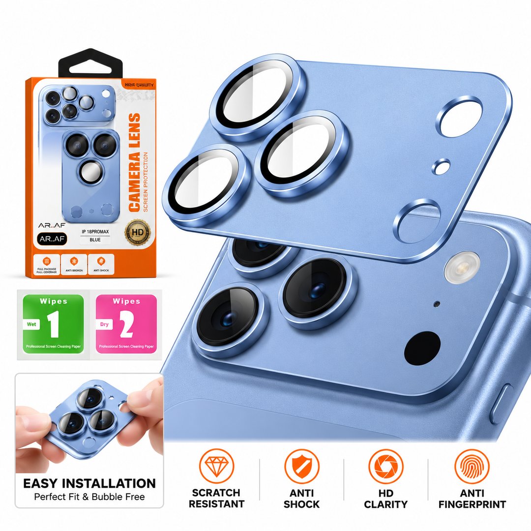Metal Camera Lens Protector for Apple iPhone 18 Pro