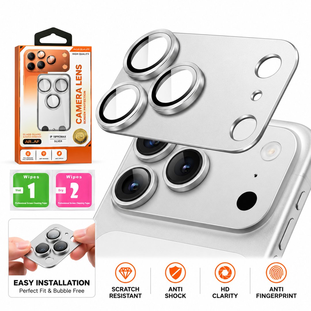 Metal Camera Lens Protector for Apple iPhone 18 Pro