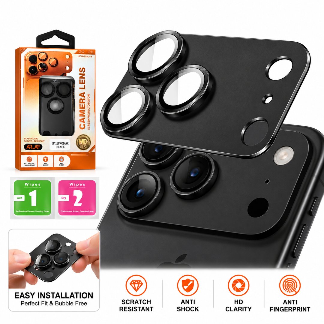 Metal Camera Lens Protector for Apple iPhone 18 Pro