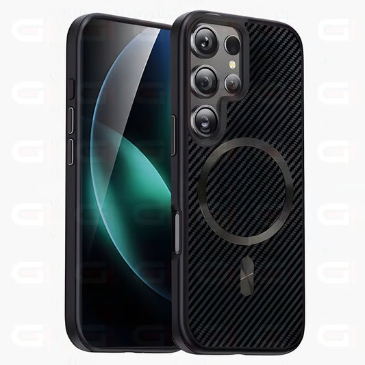 Premium MagSafe Carbon Fibre Case For Samsung S24 Plus