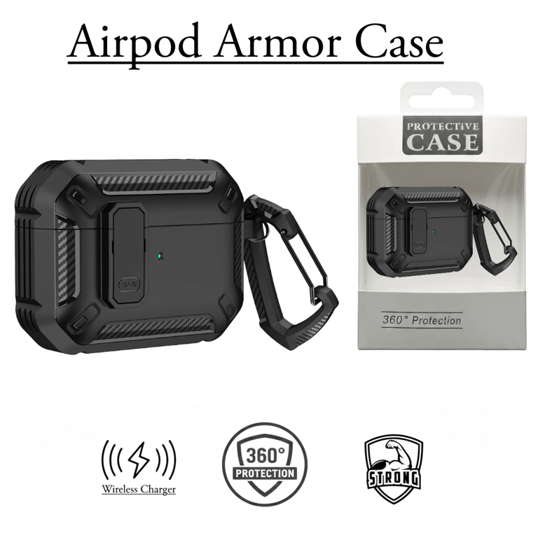 Coque de protection blindée pour Airpod Gen 4