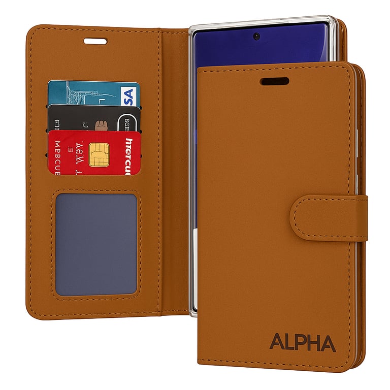 Portefeuille Alpha multi-cartes pour Samsung A17