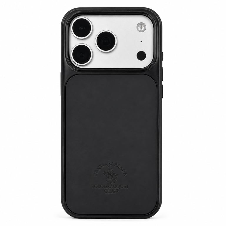 Santa Barbara Polo & Racquet Club Premium Leather Magnetic Case for iPhone 18 Pro max