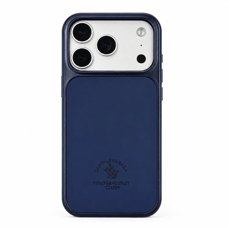 Santa Barbara Polo & Racquet Club Premium Leather Magnetic Case for iPhone 18 Pro max