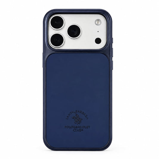 Santa Barbara Polo & Racquet Club Premium Leather Magnetic Case for iPhone 18 Pro max