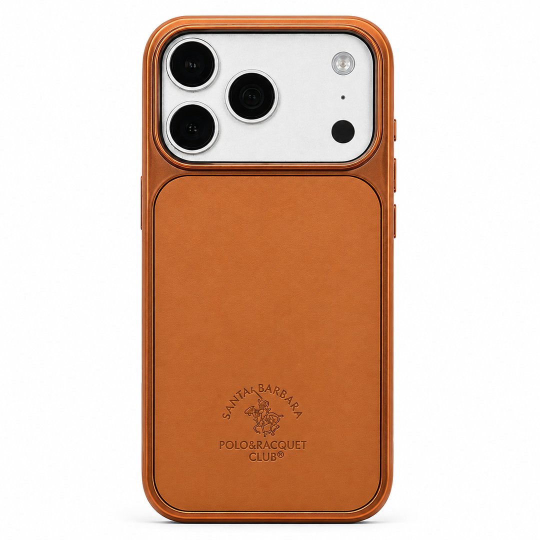 Santa Barbara Polo & Racquet Club Premium Leather Magnetic Case for iPhone 18 Pro max