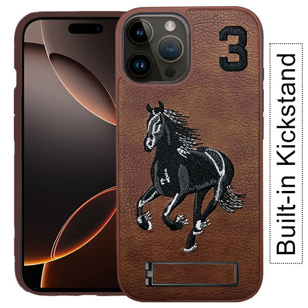 ÉTUI TRICOTÉ AVEC BÉQUILLE MAGNÉTIQUE POUR IPHONE 11
