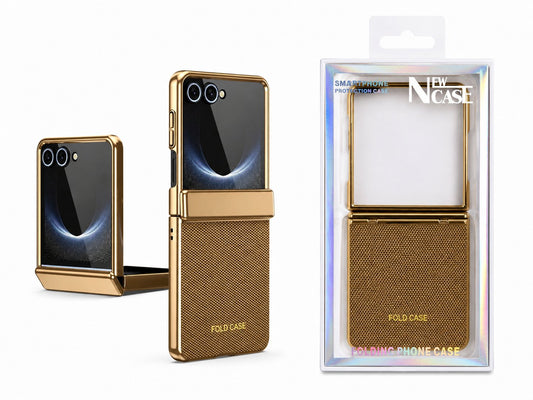 Luxury Electroplated Case with Hinge Proetction for Samsung Galaxy Z Flip 8