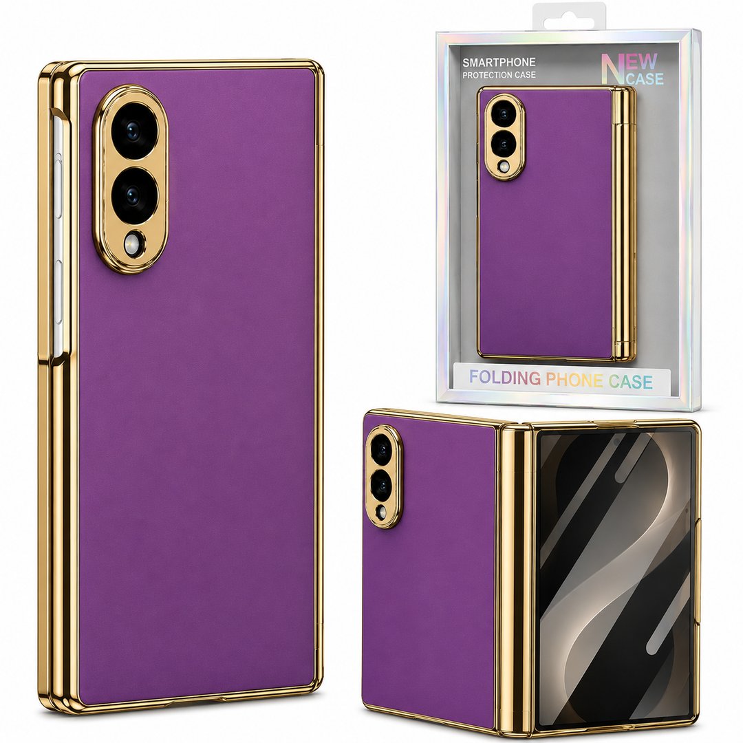 Slate Glossy 360 Hinge Protection Case For Z Fold 8