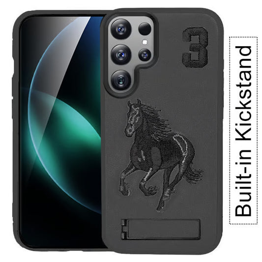 KNITTED CASE WITH MAGNETIC KICKSTAND FOR SAMSUNG S24 Plus