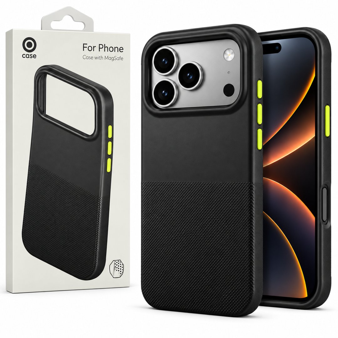 Soft-Touch Grip MagSafe Case with Raised Camera Edge For Apple IPhone 18 Pro Max