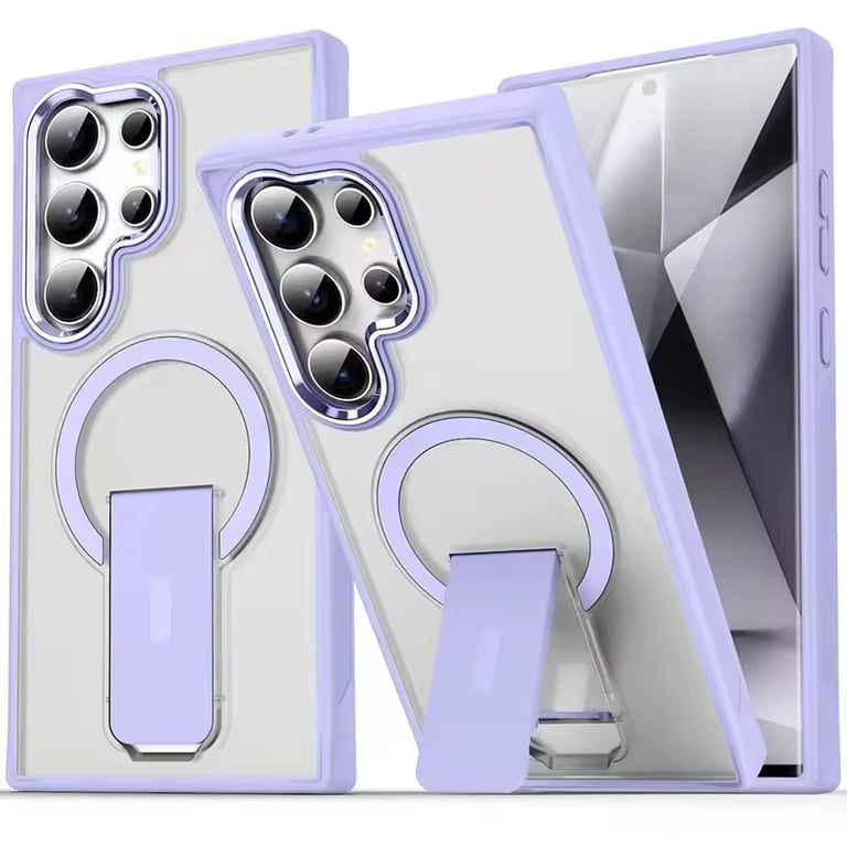 Coque mate premium MagSafe avec béquille pour Samsung Galaxy S26 Plus