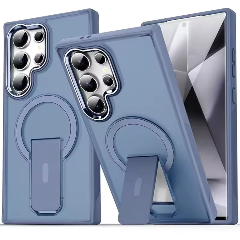 Coque mate premium MagSafe avec béquille pour Samsung Galaxy S26 Plus