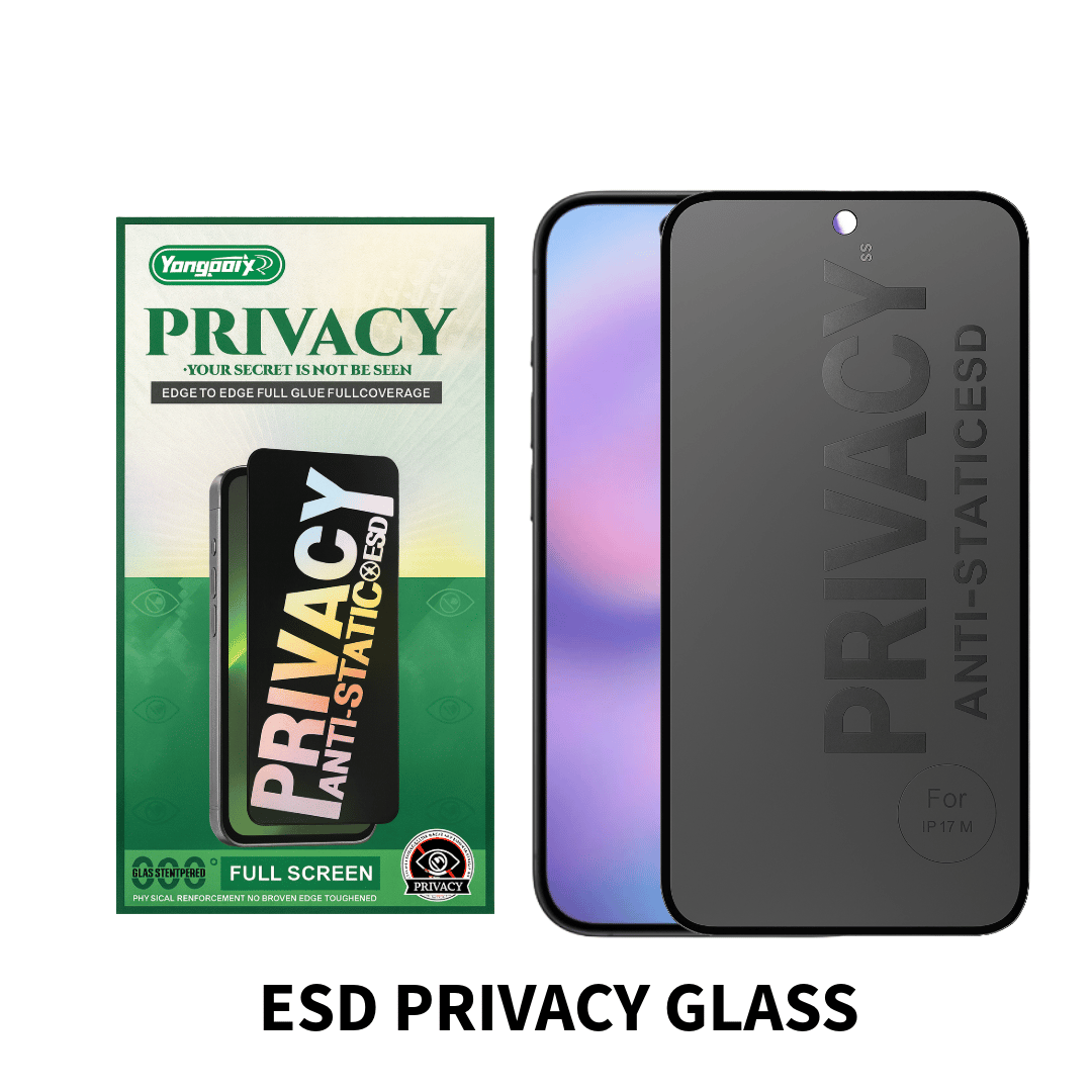Premium Privacy Anti-Static Tempered Glass for Apple iPhone 18 Pro