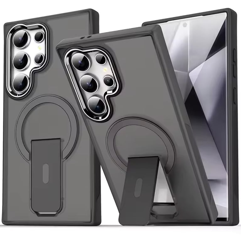 Coque mate premium MagSafe avec béquille pour Samsung Galaxy S26 Plus