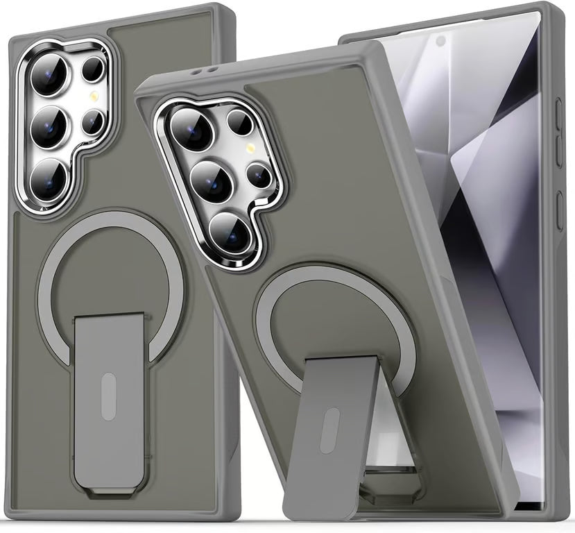 Coque Matte Premium MagSafe Béquille Pour Samsung Galaxy S24 Plus