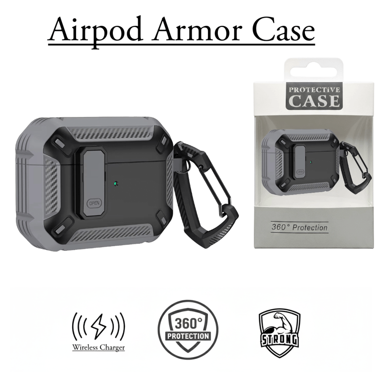 Coque de protection blindée pour Airpod Gen 4