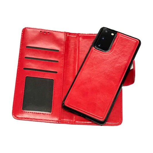 Magnetic two in one wallet case for Samsung S22 Ultra
