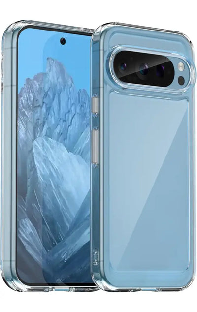 Rugged clear PC hard case for Pixel 9/ 9 Pro
