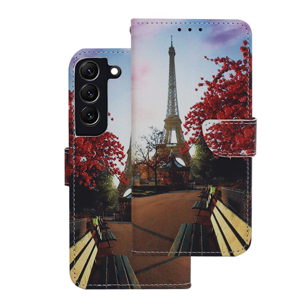 Étui portefeuille Paris pour Samsung S22 Plus