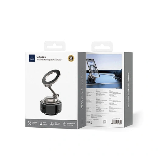 WiWU Octopus Vacuum Suction Magnetic Phone Holder Wi-CH056