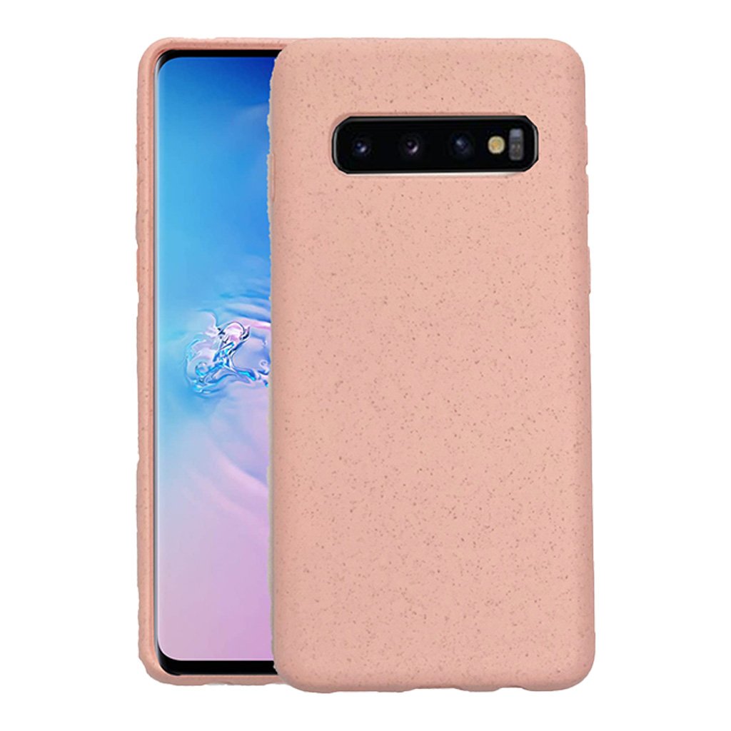 Eco-friendly straw case for Samsung S10