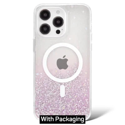 Shiny Magsafe case with packaging for 17 Pro Max