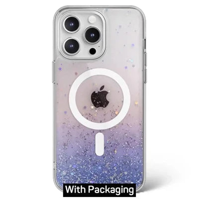 Shiny Magsafe case with packaging for 17 Pro Max