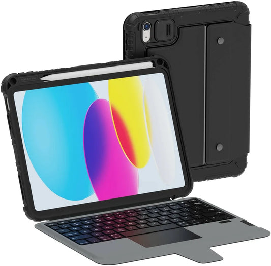 Étui Clavier Nillkin Bumper Combo pour iPad 10 et iPad 10.9 - Boîte ouverte