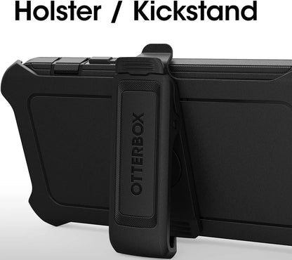 OtterBox Defender Series Case for iPhone 13, 14, 15 Black Rugged Protective Cover