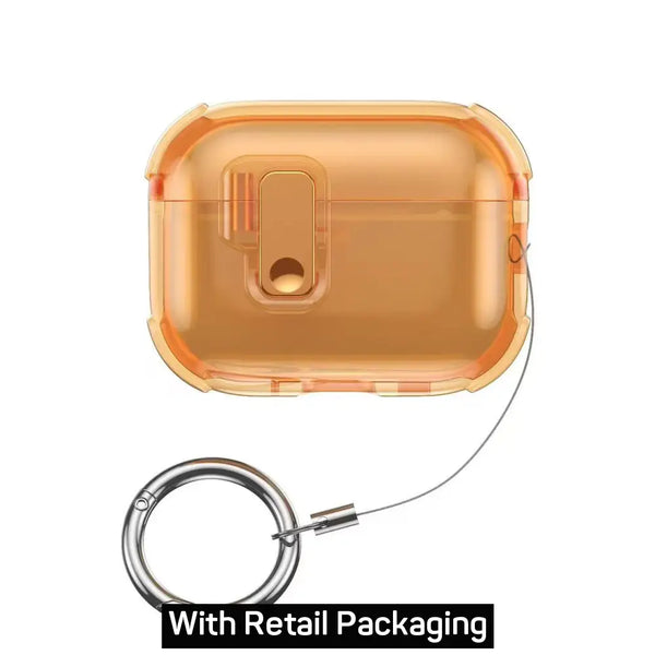 Coque transparente en TPU pour Airpods Gen 4