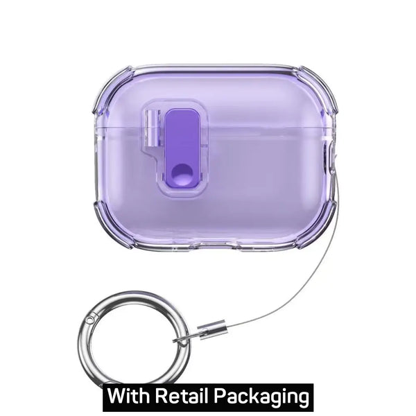 Coque transparente en TPU pour Airpods Gen 4