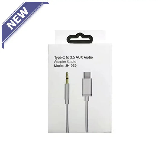 Câble audio auxiliaire de Type C vers 3,5